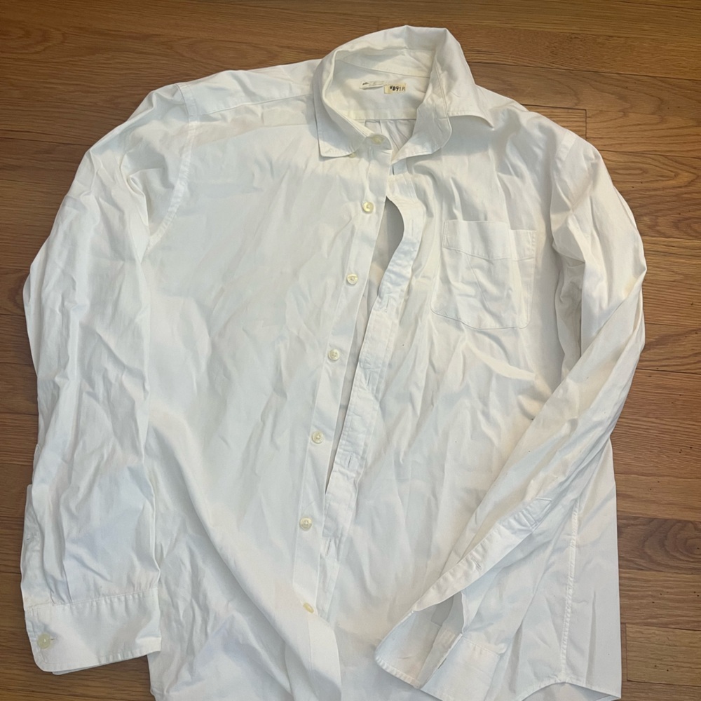 Jcrew unwashed Oxford